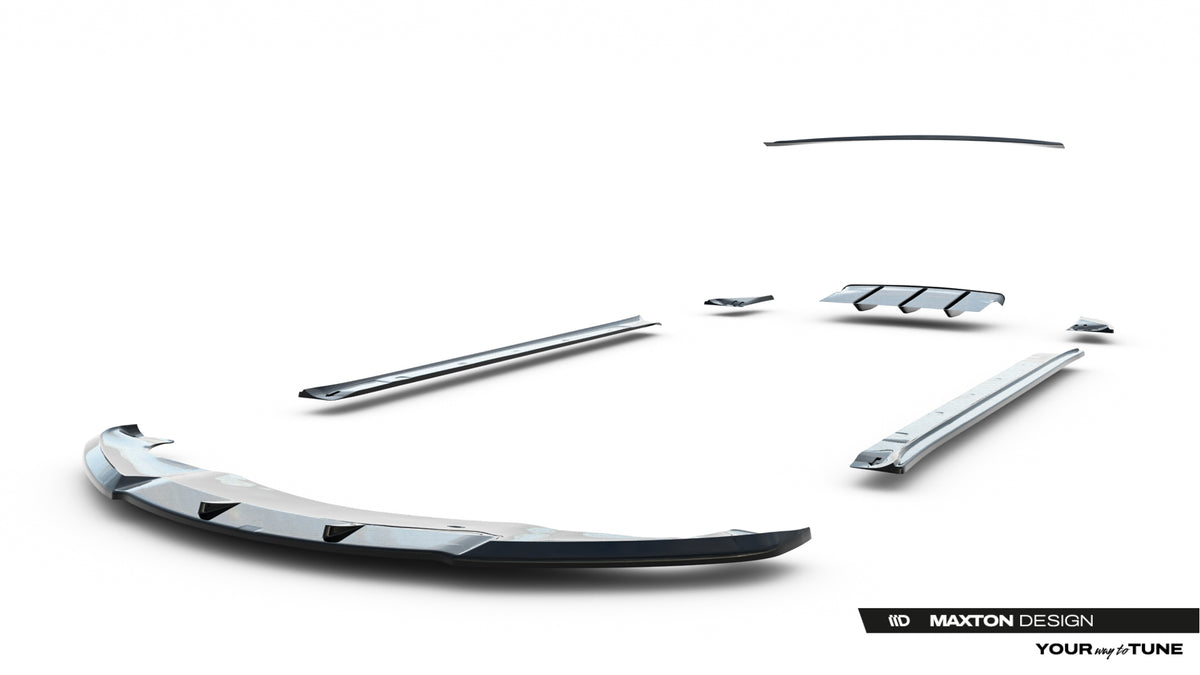 Frontspoiler Lippe, Seitenschweller, Heckdiffusor V.1 Tesla Model S MK1