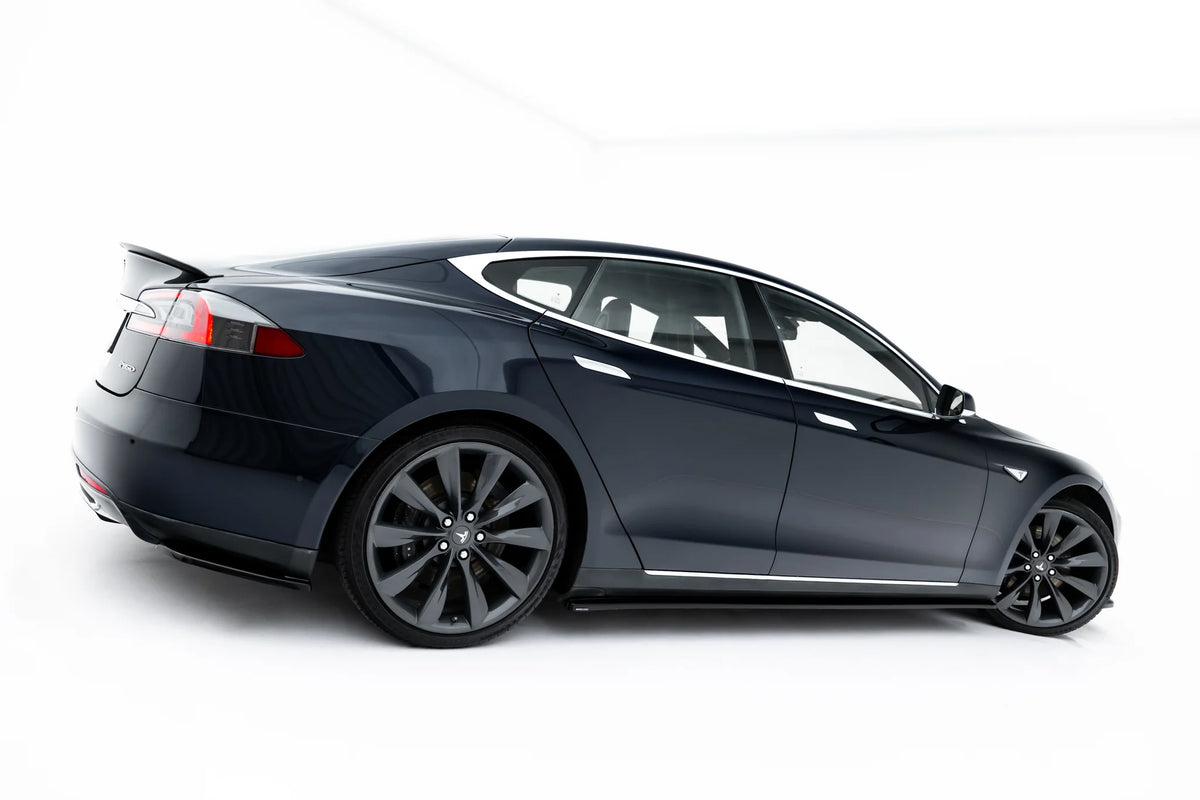 Frontspoiler Lippe, Seitenschweller, Heckdiffusor V.1 Tesla Model S MK1