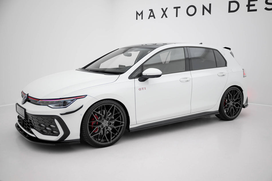 Frontspoiler Lippe Seitenschweller Heckdiffusor Satz V.1 Volkswagen Golf GTI Mk8 Facelift