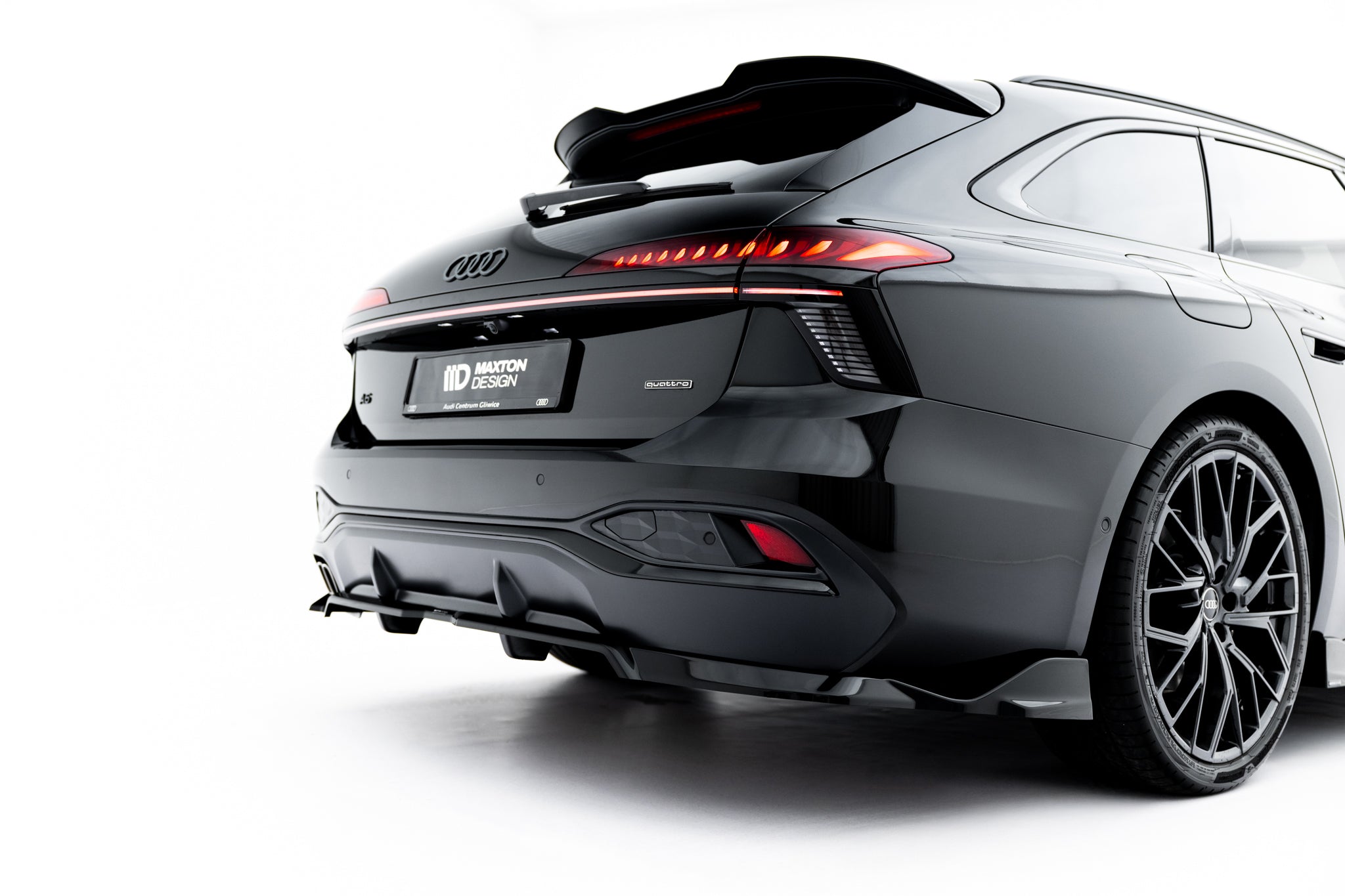 Frontspoiler Lippe, Seitenschweller, Heckdiffusor V.2 Audi A6 S-Line Avant C9