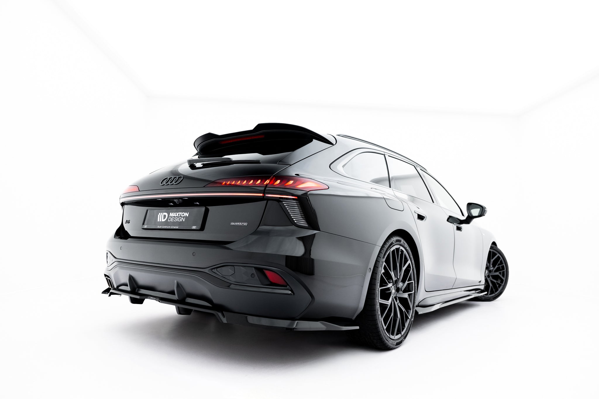 Frontspoiler Lippe, Seitenschweller, Heckdiffusor V.2 Audi A6 S-Line Avant C9