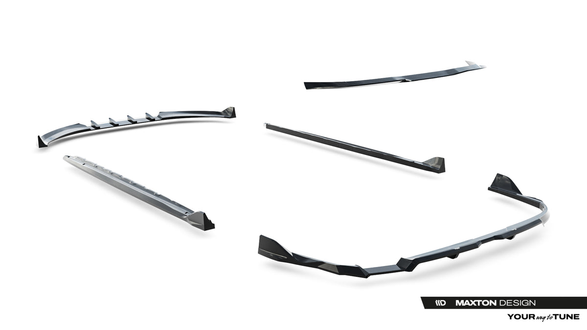 Frontspoiler Lippe, Seitenschweller, Heckdiffusor V.2 Audi A6 S-Line Avant C9
