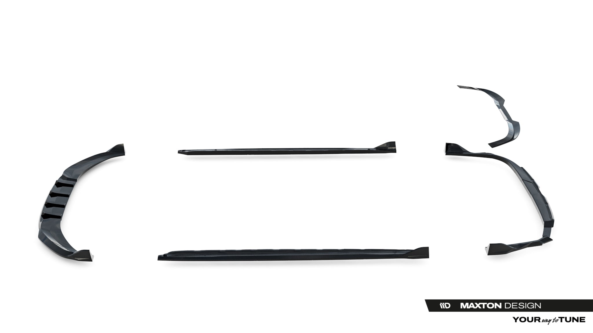 Frontspoiler Lippe, Seitenschweller, Heckdiffusor V.2 Audi A6 S-Line Avant C9