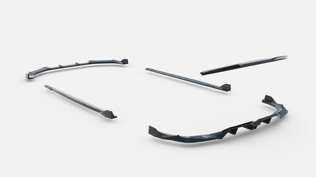 Frontspoiler Lippe, Seitenschweller, Heckdiffusor V.2 Audi RS3 Sedan 8Y Facelift