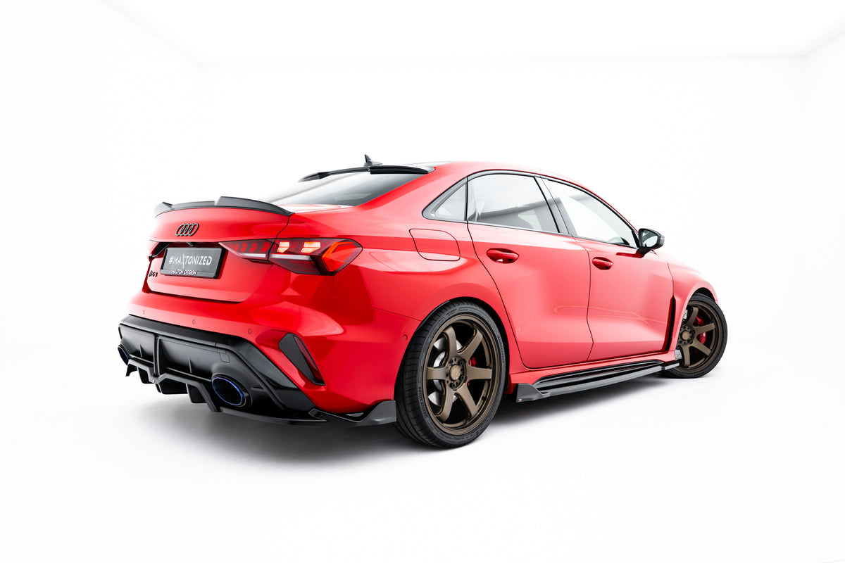 Frontspoiler Lippe, Seitenschweller, Heckdiffusor V.2 Audi RS3 Sedan 8Y Facelift