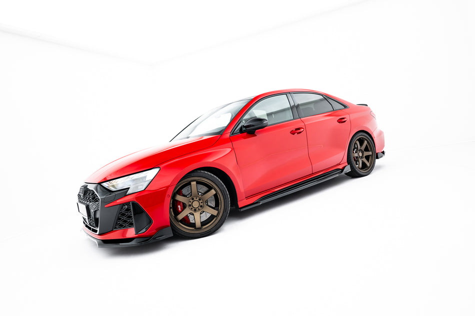 Frontspoiler Lippe, Seitenschweller, Heckdiffusor V.2 Audi RS3 Sedan 8Y Facelift