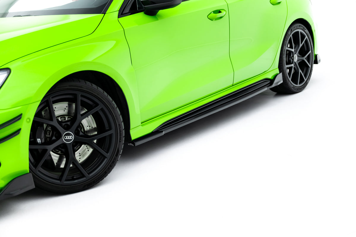 Frontspoiler Lippe, Seitenschweller, Heckdiffusor V.2 Audi RS3 Sportback 8Y Facelift