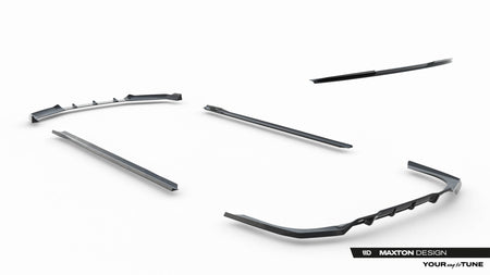 Frontspoiler Lippe, Seitenschweller, Heckdiffusor V.2 BMW 740D / 740I M-PACK G70