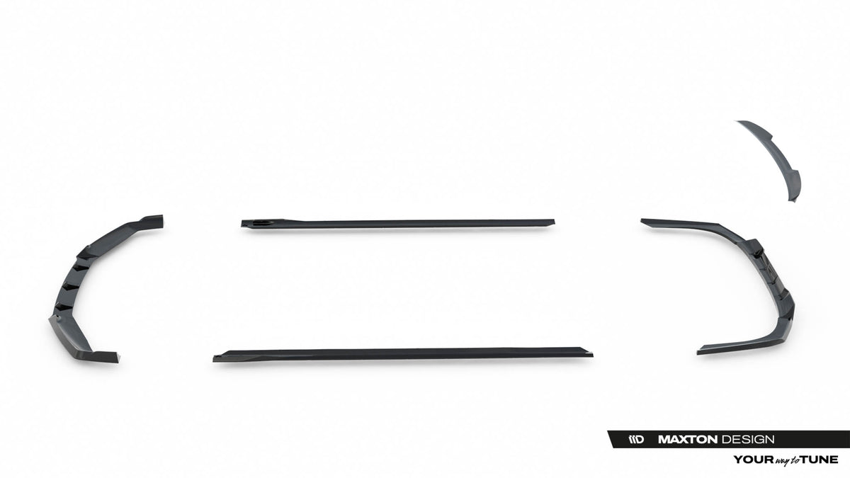 Frontspoiler Lippe, Seitenschweller, Heckdiffusor V.2 BMW 740D / 740I M-PACK G70