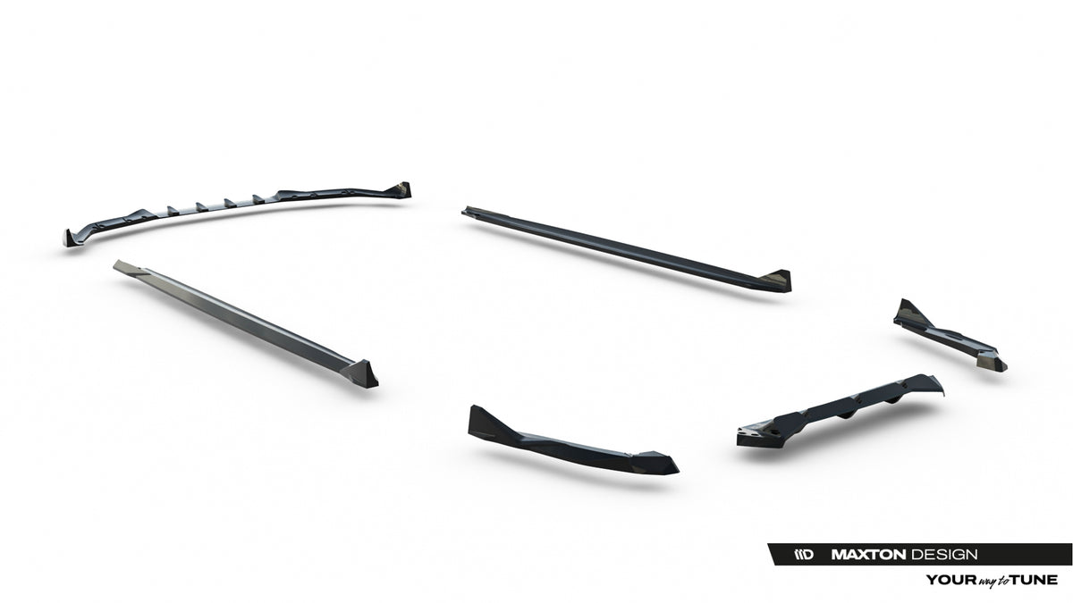 Frontspoiler Lippe, Seitenschweller, Heckdiffusor V.2 BMW M5 F90