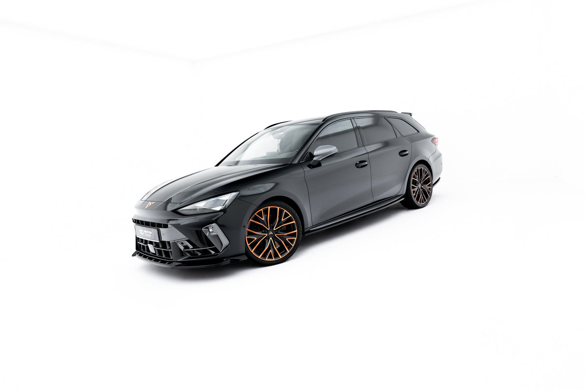 Frontspoiler Lippe, Seitenschweller, Heckdiffusor V.2 Cupra Leon ST MK1 Facelift