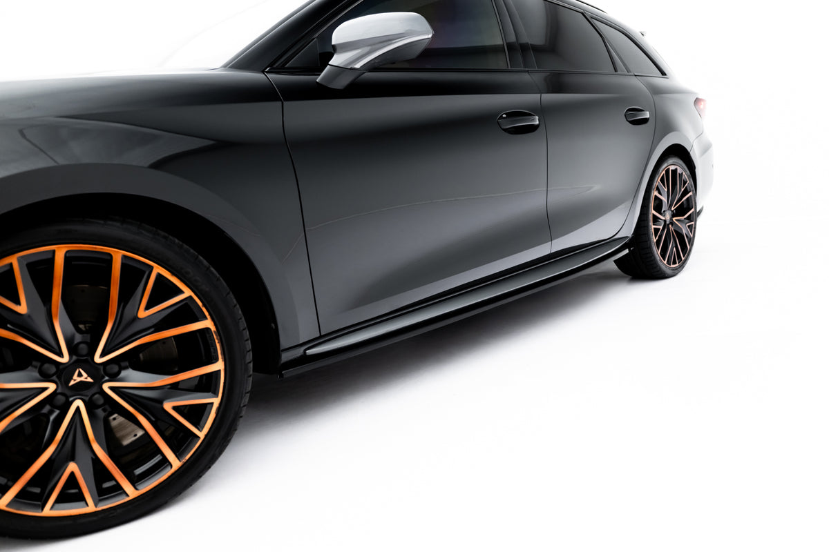 Frontspoiler Lippe, Seitenschweller, Heckdiffusor V.2 Cupra Leon ST MK1 Facelift