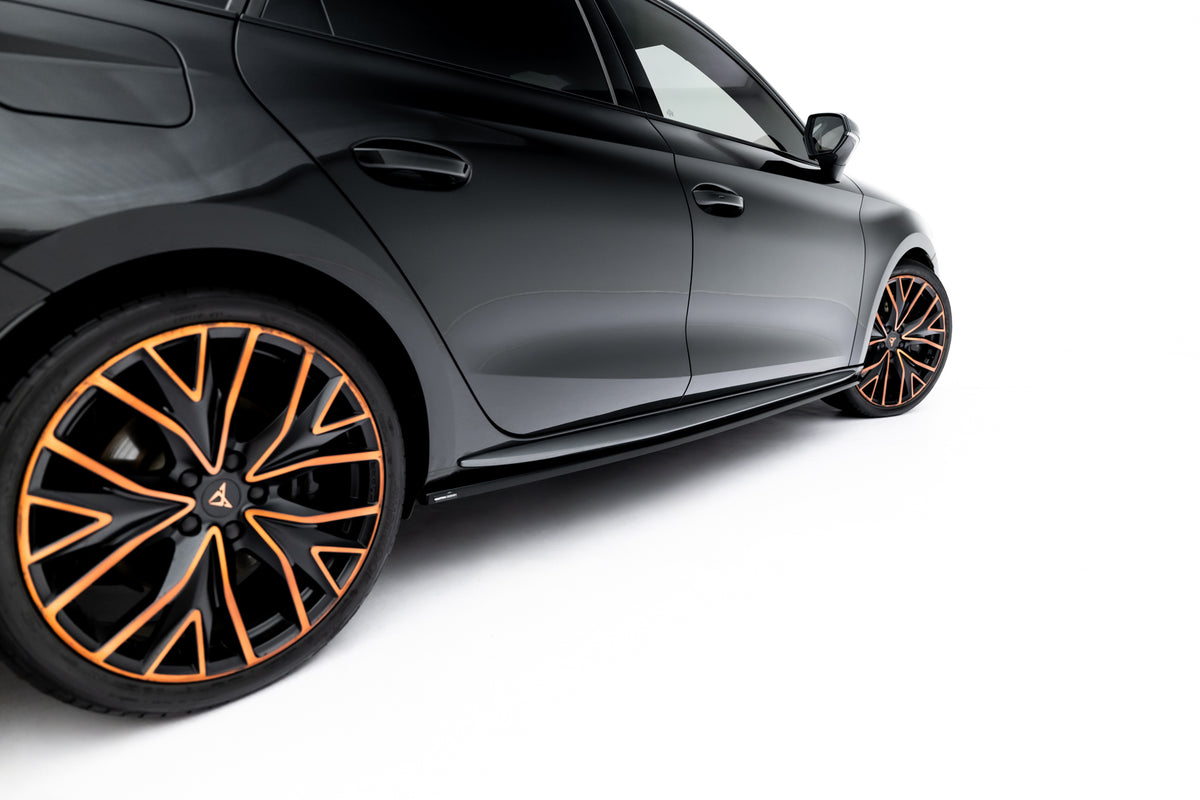 Frontspoiler Lippe, Seitenschweller, Heckdiffusor V.2 Cupra Leon ST MK1 Facelift