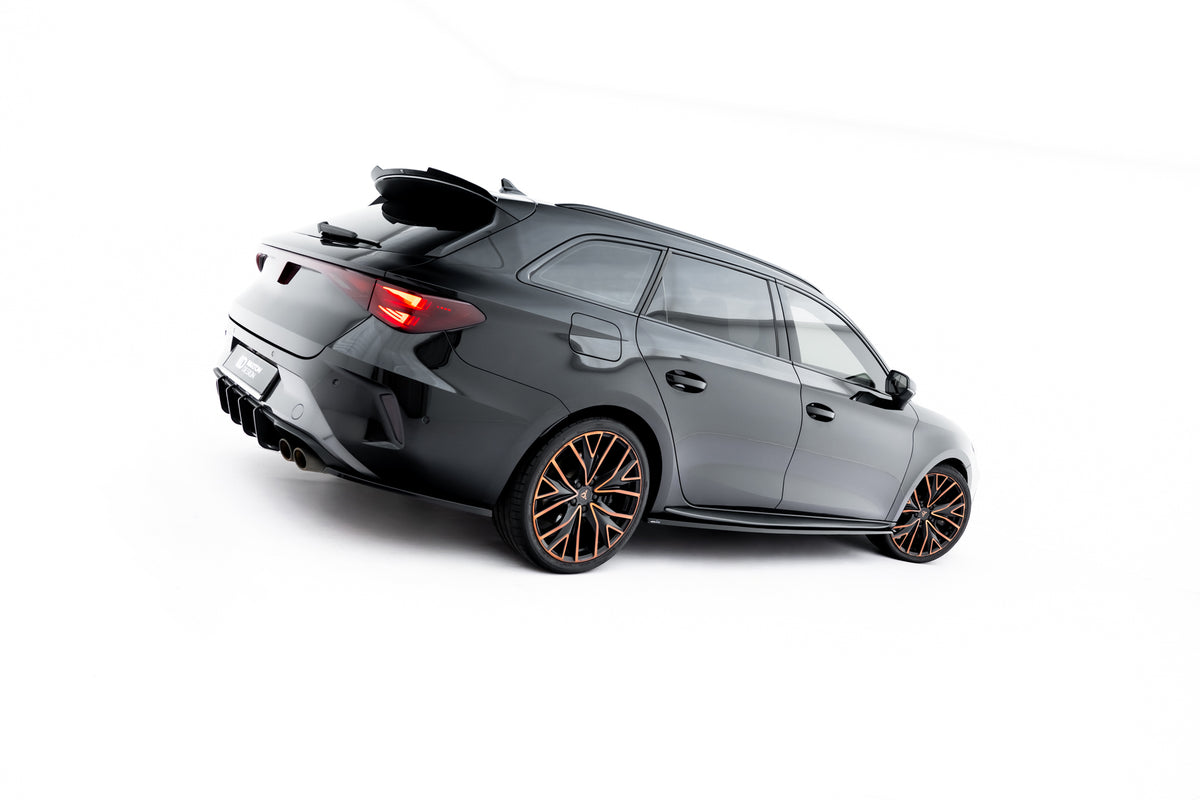 Frontspoiler Lippe, Seitenschweller, Heckdiffusor V.2 Cupra Leon ST MK1 Facelift