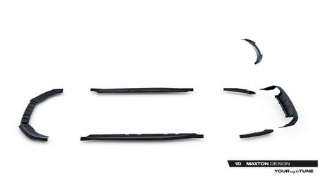 Frontspoiler Lippe, Seitenschweller, Heckdiffusor V.2 Cupra Leon ST MK1 Facelift