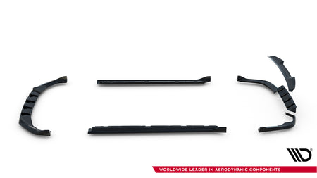 Frontspoiler Lippe, Seitenschweller, Heckdiffusor V.2 Skoda Superb Sedan MK4