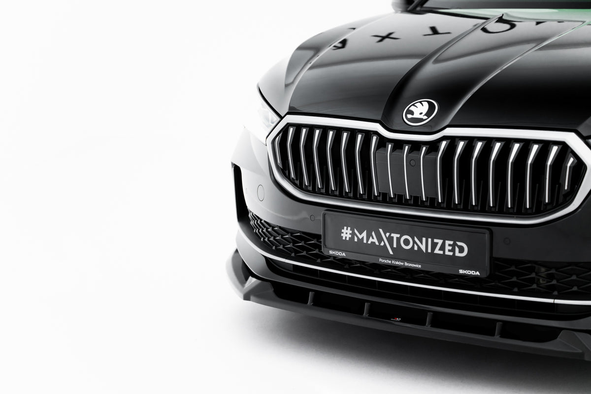 Frontspoiler Lippe, Seitenschweller, Heckdiffusor V.2 Skoda Superb Sedan MK4