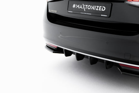 Frontspoiler Lippe, Seitenschweller, Heckdiffusor V.2 Skoda Superb Sedan MK4