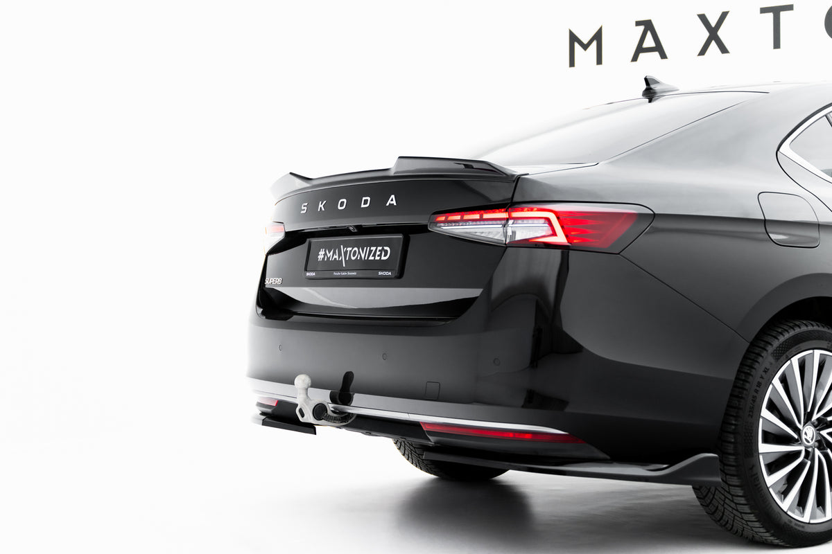 Frontspoiler Lippe, Seitenschweller, Heckdiffusor V.2 Skoda Superb Sedan MK4