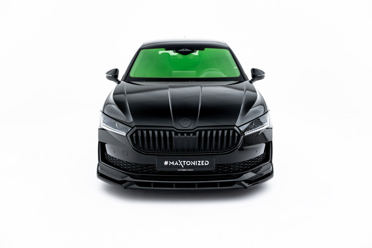 Frontspoiler Lippe, Seitenschweller, Heckdiffusor V.2 Skoda Superb Sportline MK4
