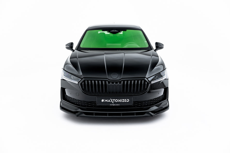 Frontspoiler Lippe, Seitenschweller, Heckdiffusor V.2 Skoda Superb Sportline MK4