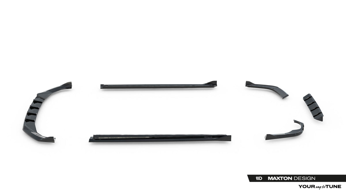 Frontspoiler Lippe, Seitenschweller, Heckdiffusor V.2 Skoda Superb Sportline MK4