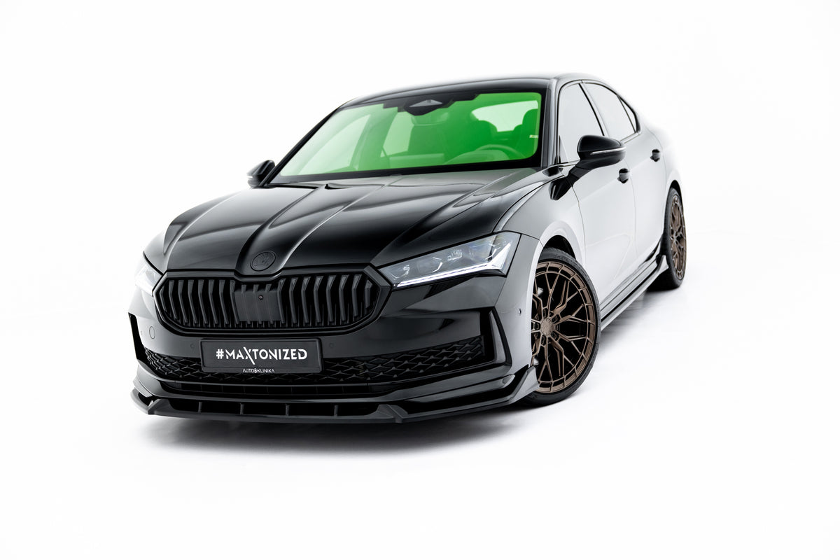 Frontspoiler Lippe, Seitenschweller, Heckdiffusor V.2 Skoda Superb Sportline MK4