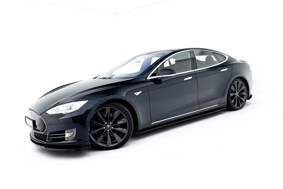 Frontspoiler Lippe, Seitenschweller, Heckdiffusor V.2 Tesla Model S MK1