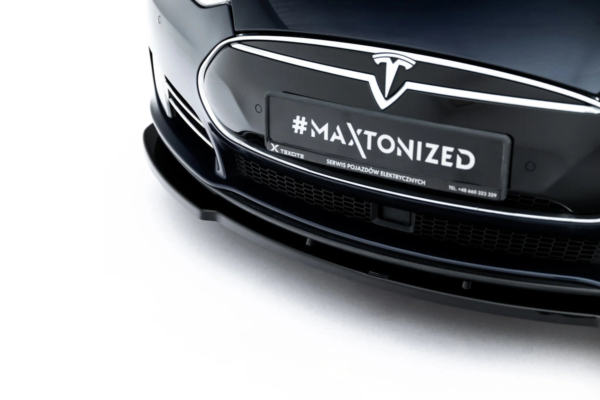 Frontspoiler Lippe, Seitenschweller, Heckdiffusor V.2 Tesla Model S MK1