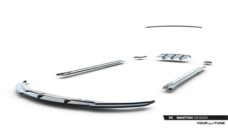 Frontspoiler Lippe, Seitenschweller, Heckdiffusor V.2 Tesla Model S MK1