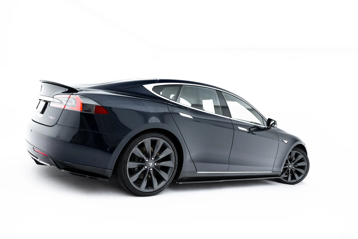 Frontspoiler Lippe, Seitenschweller, Heckdiffusor V.2 Tesla Model S MK1