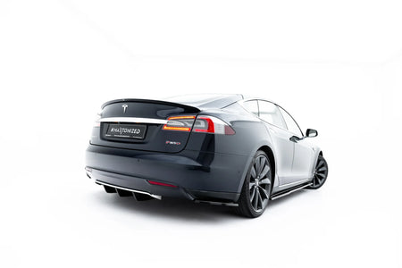 Frontspoiler Lippe, Seitenschweller, Heckdiffusor V.2 Tesla Model S MK1
