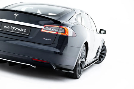 Frontspoiler Lippe, Seitenschweller, Heckdiffusor V.2 Tesla Model S MK1