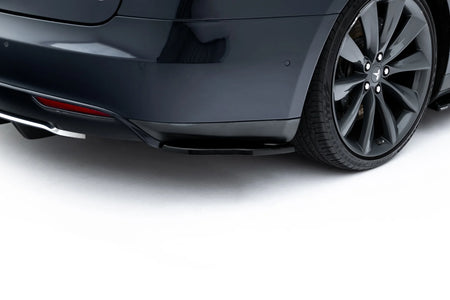 Frontspoiler Lippe, Seitenschweller, Heckdiffusor V.2 Tesla Model S MK1