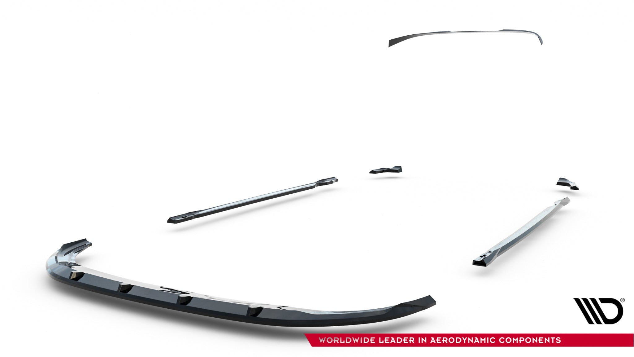 Frontspoiler Lippe V.2 Volkswagen Golf R Mk8 Facelift