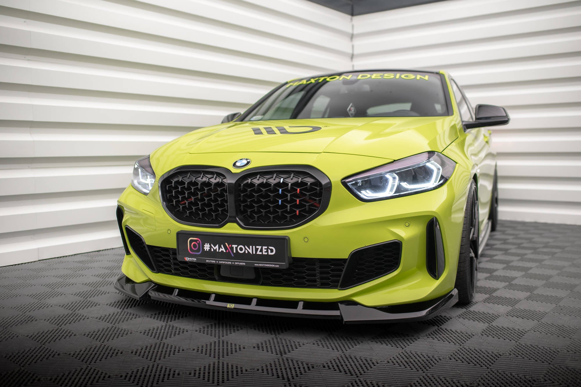 Frontspoiler Lippe, Seitenschweller und Heckdiffusor BMW M135i F40