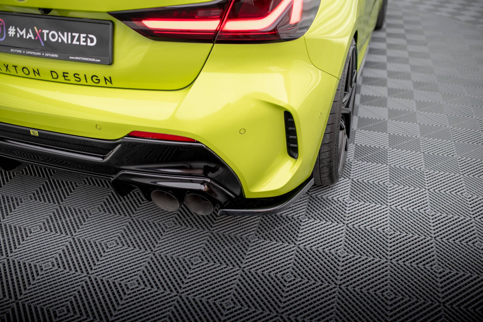 Frontspoiler Lippe, Seitenschweller und Heckdiffusor BMW M135i F40