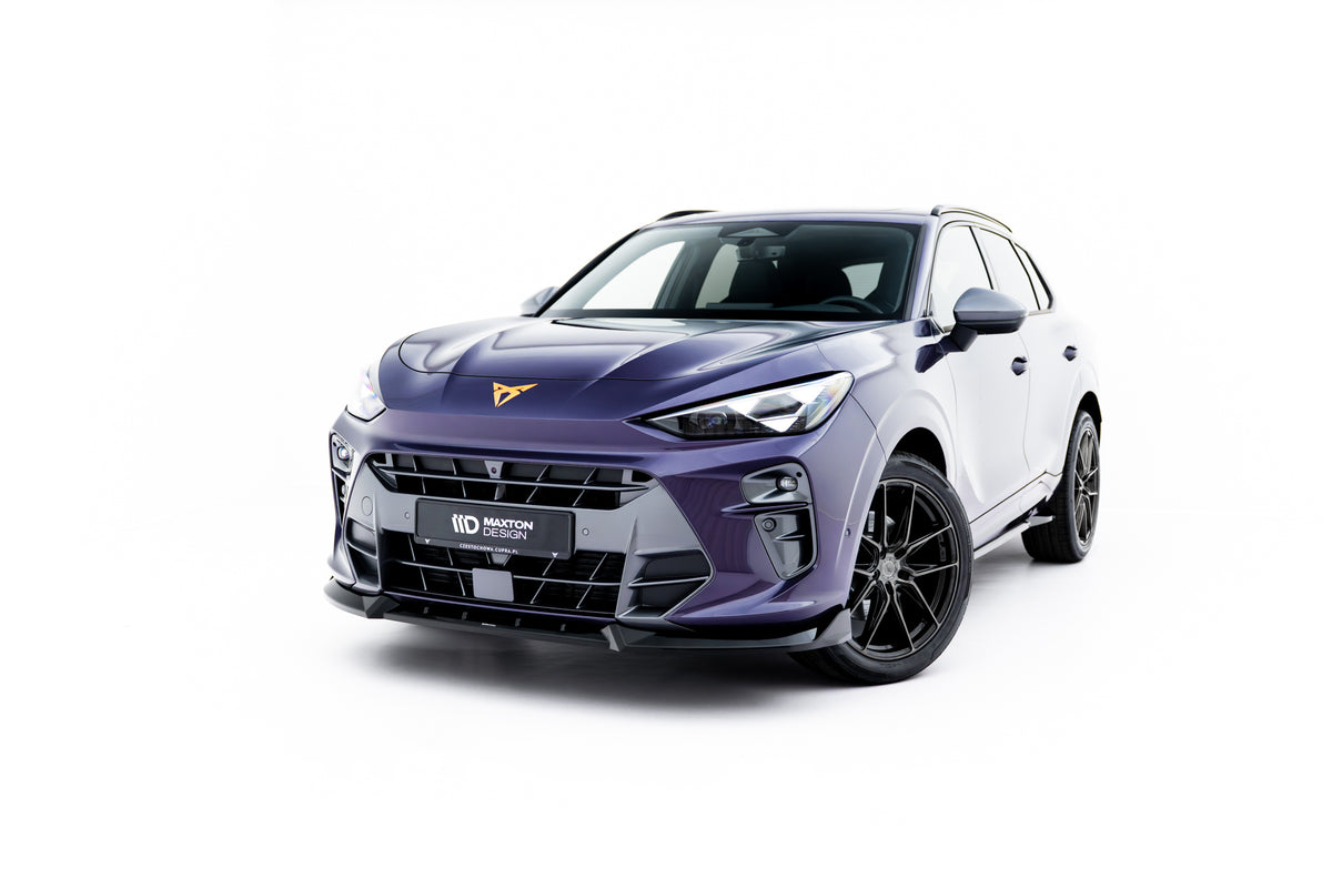 Frontspoiler Lippe, Seitenschweller, Heckdiffusor V.3 Cupra Terramar MK1 (Version mit Anhängerkupplung)