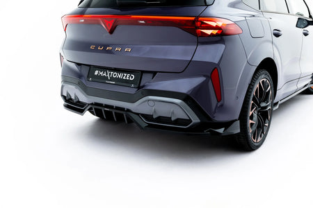 Frontspoiler Lippe, Seitenschweller, Heckdiffusor V.3 Cupra Terramar MK1 (Version mit Anhängerkupplung)