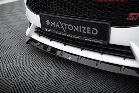 Frontspoiler Lippe, Seitenschweller, Heckdiffusor V.3 Ford Fiesta ST MK7 Facelift