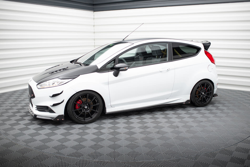 Frontspoiler Lippe, Seitenschweller, Heckdiffusor V.3 Ford Fiesta ST MK7 Facelift