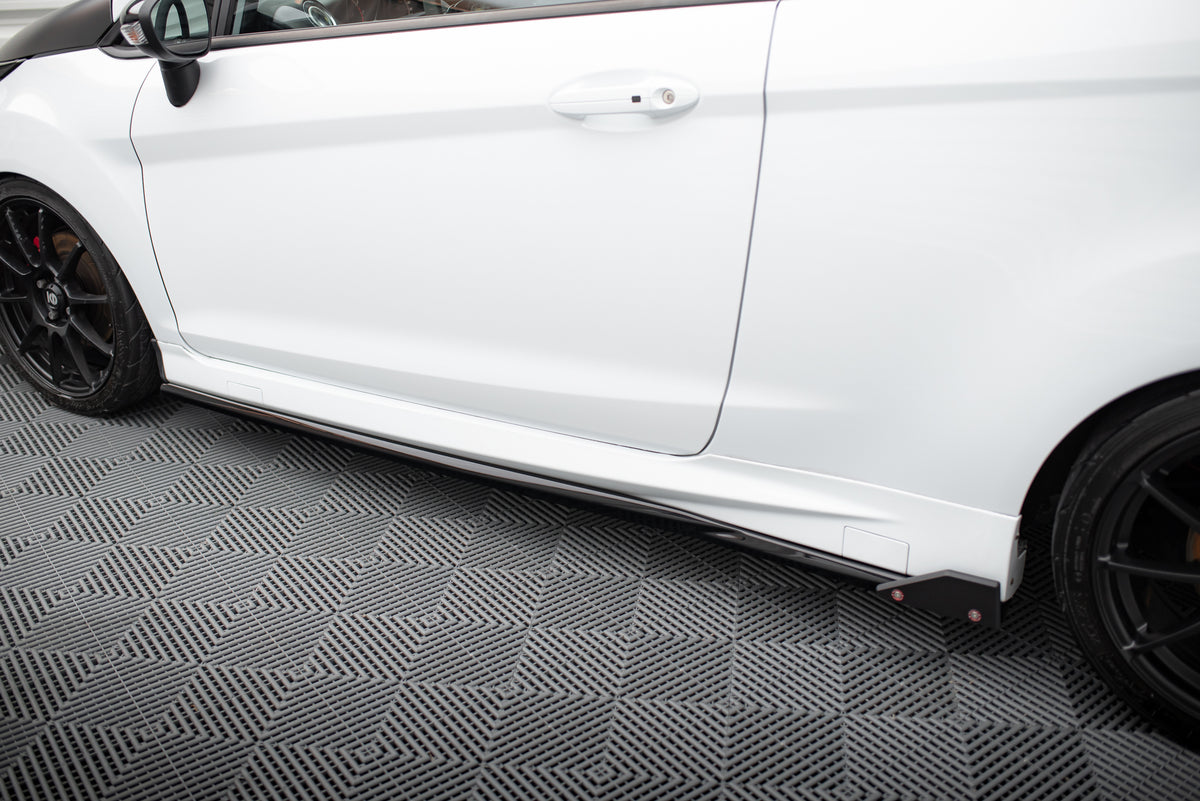 Frontspoiler Lippe, Seitenschweller, Heckdiffusor V.3 Ford Fiesta ST MK7 Facelift