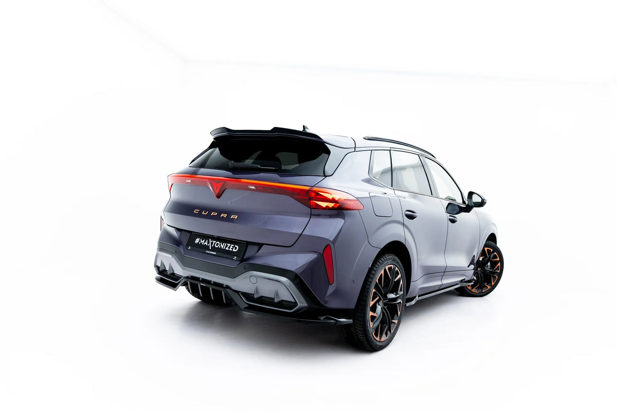 Frontspoiler Lippe, Seitenschweller, Heckdiffusor V.4 Cupra Terramar MK1 (Version mit Anhängerkupplung)