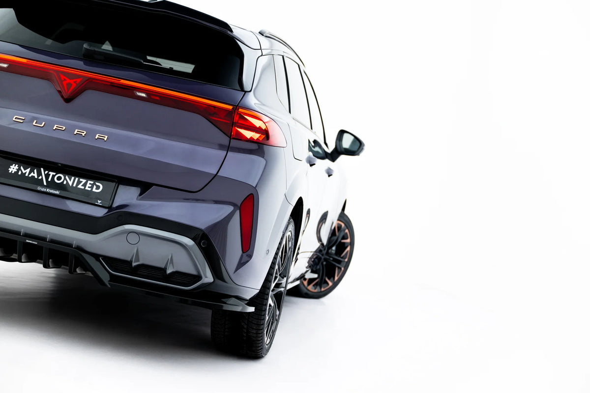 Frontspoiler Lippe, Seitenschweller, Heckdiffusor V.4 Cupra Terramar MK1 (Version mit Anhängerkupplung)