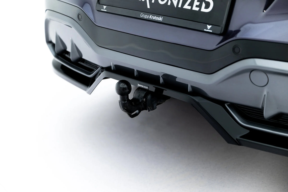 Frontspoiler Lippe, Seitenschweller, Heckdiffusor V.4 Cupra Terramar MK1 (Version mit Anhängerkupplung)