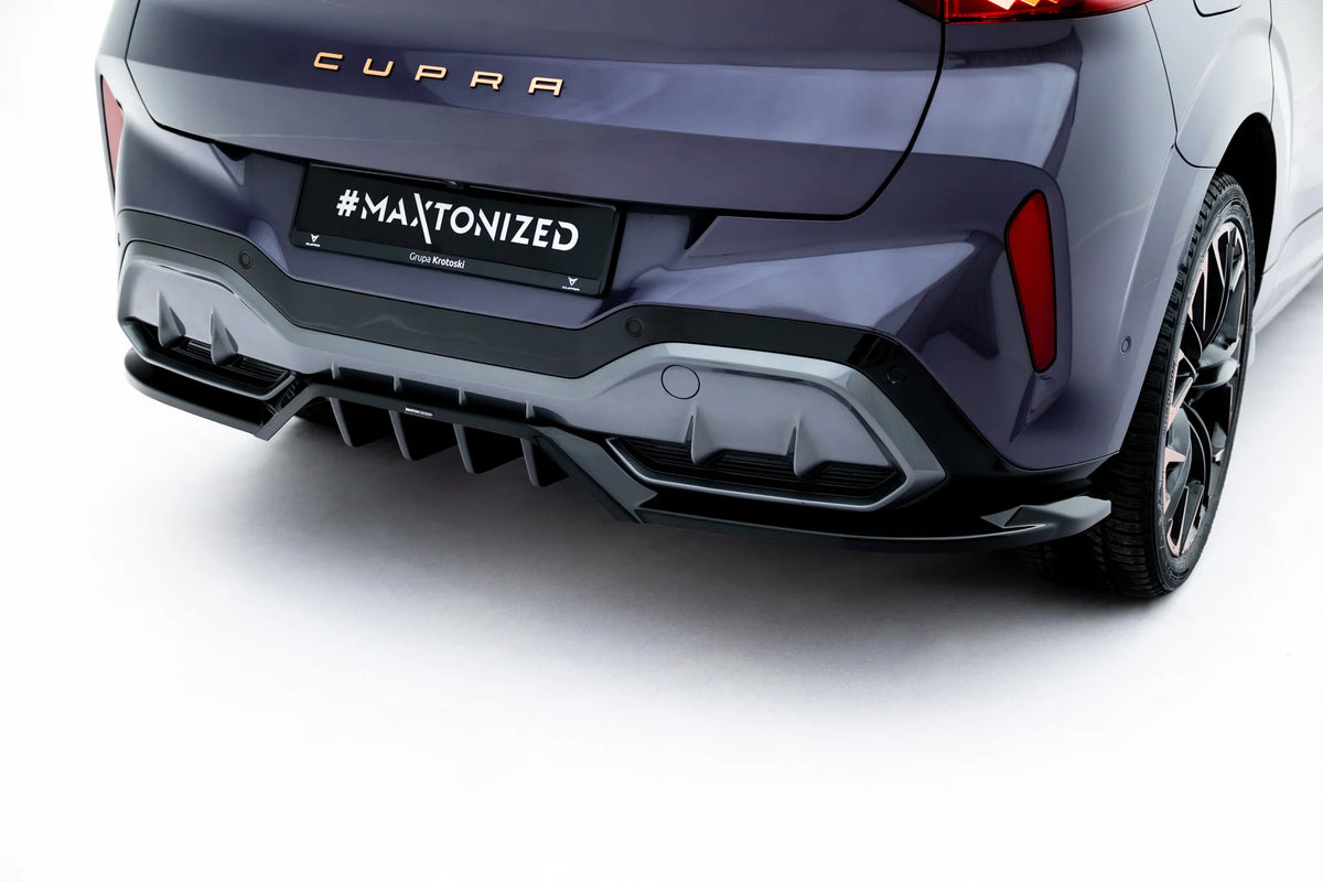 Frontspoiler Lippe, Seitenschweller, Heckdiffusor V.4 Cupra Terramar MK1 (Version mit Anhängerkupplung)