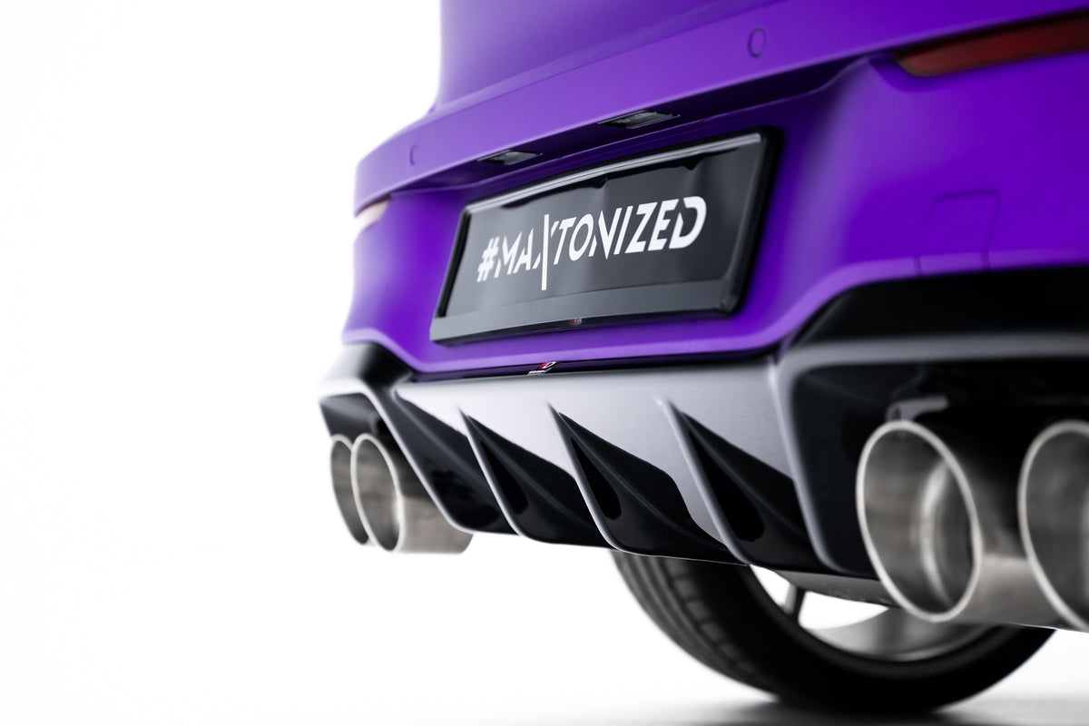 Frontspoiler Lippe, Seitenschweller, Heckdiffusor V.3 Volkswagen Golf R Hatchback MK8 Facelift