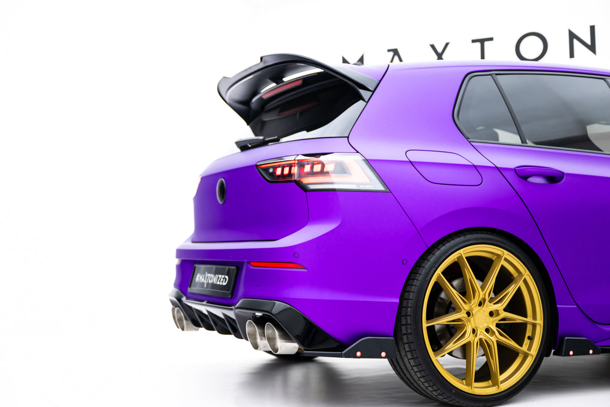 Frontspoiler Lippe, Seitenschweller, Heckdiffusor V.3 Volkswagen Golf R Hatchback MK8 Facelift
