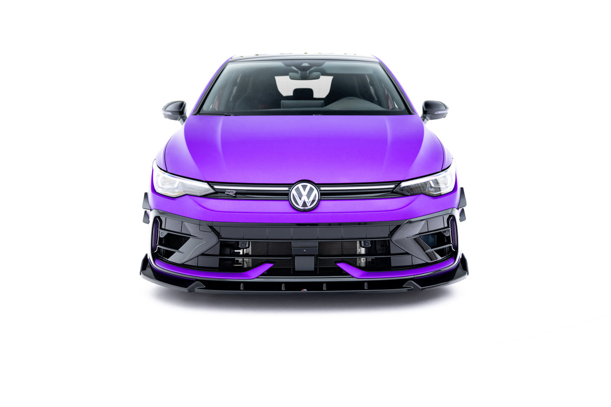 Frontspoiler Lippe, Seitenschweller, Heckdiffusor V.3 Volkswagen Golf R Hatchback MK8 Facelift