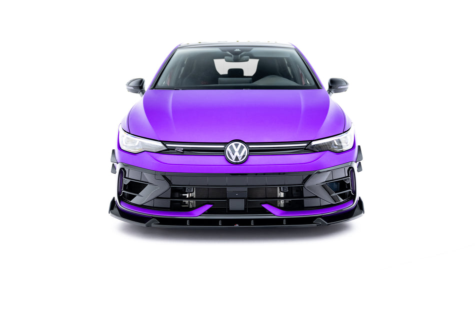 Frontspoiler Lippe, Seitenschweller, Heckdiffusor V.3 Volkswagen Golf R Hatchback MK8 Facelift